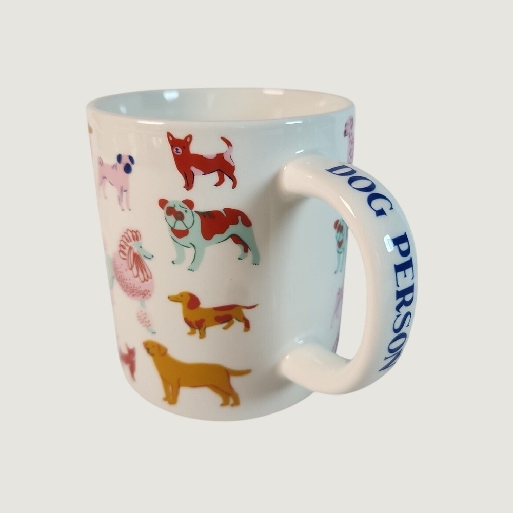 Dog Person Stoneware By Parker Lane 16 oz Coffee Tea Cup Mug Dogs! Gift Idea EUC